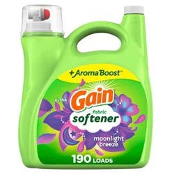 Gain Liquid Fabric Softener - Moonlight Breeze - 140 fl oz