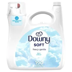 Downy Free & Gentle HE Compatible Ultra Liquid Fabric Softener - 140 fl oz