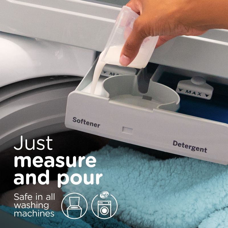 slide 6 of 9, Downy Cool Cotton Ultra HE Compatible Liquid Fabric Softener - 140 fl oz, 140 fl oz