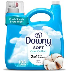 Downy Cool Cotton Ultra HE Compatible Liquid Fabric Softener - 140 fl oz