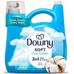 Downy Cool Cotton Ultra HE Compatible Liquid Fabric Softener - 140 fl oz
