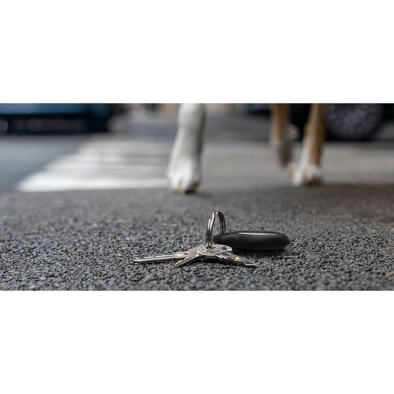 slide 5 of 6, Belkin Secure Holder with Key Ring for AirTag - Black, 1 ct