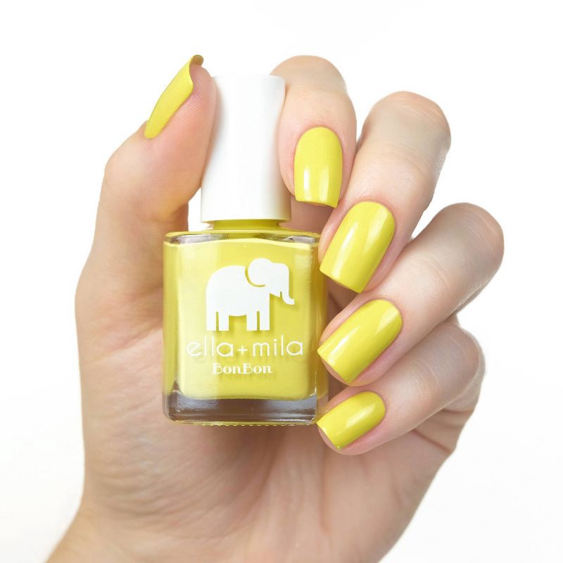 slide 3 of 3, ella+mila BonBon Nail Polish Collection - Limoncello - 0.45 fl oz, 0.45 fl oz