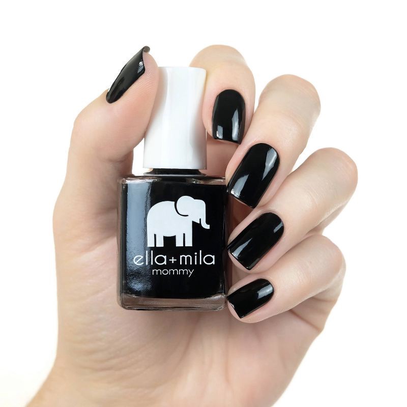 slide 3 of 3, ella+mila Mommy Nail Polish Collection - Lights Out - 0.45 fl oz, 0.45 fl oz