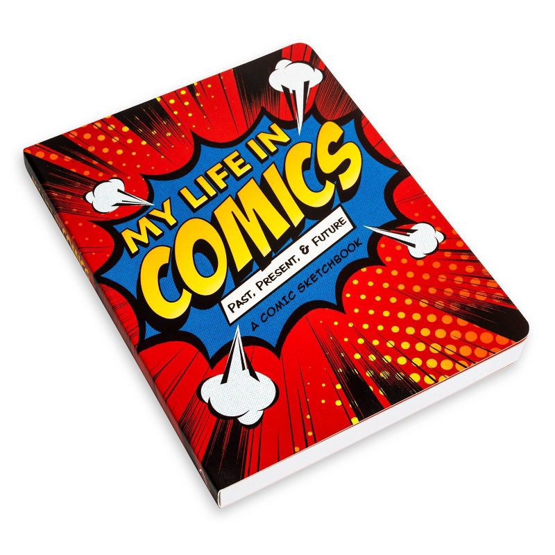 slide 3 of 6, My Life in Comics Coloring Book - Piccadilly: Past Present Future Comic Sketchbook for All Ages, 204 Pages, 1 ct