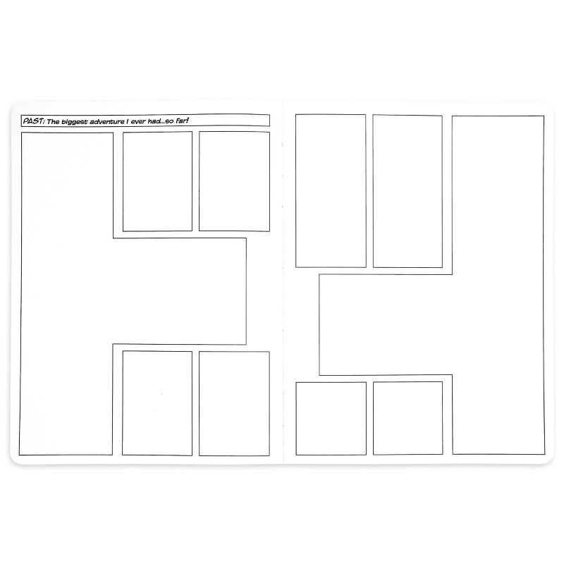 slide 4 of 6, My Life in Comics Coloring Book - Piccadilly: Past Present Future Comic Sketchbook for All Ages, 204 Pages, 1 ct