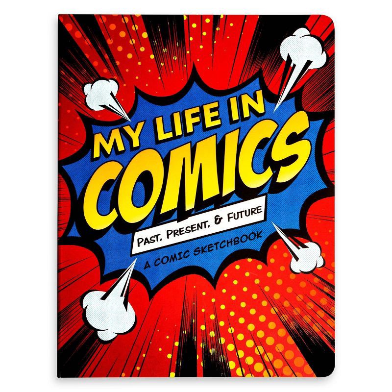slide 1 of 6, My Life in Comics Coloring Book - Piccadilly: Past Present Future Comic Sketchbook for All Ages, 204 Pages, 1 ct