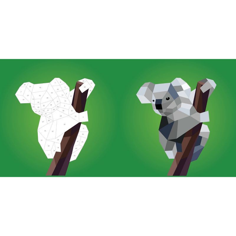 slide 2 of 2, Paint By Sticker Zoo Animals - Workman: Kids Craft Activity Kit with Stickers & Activity Book, Animal Theme, 1 ct