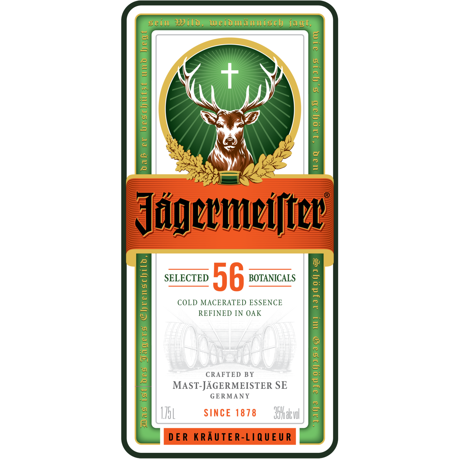 slide 3 of 3, Jägermeister Liqueur 1.75 lt, 1.75 liter