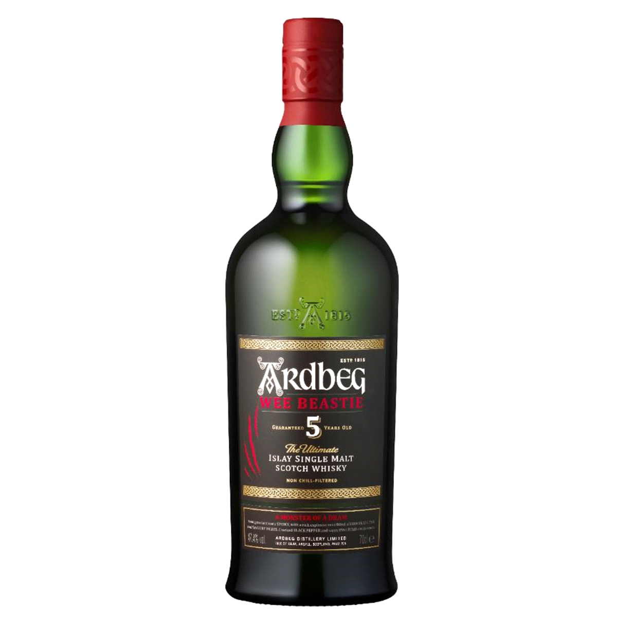 slide 1 of 1, Ardbeg Wee Beastie Single Malt Scotch, 750 ml