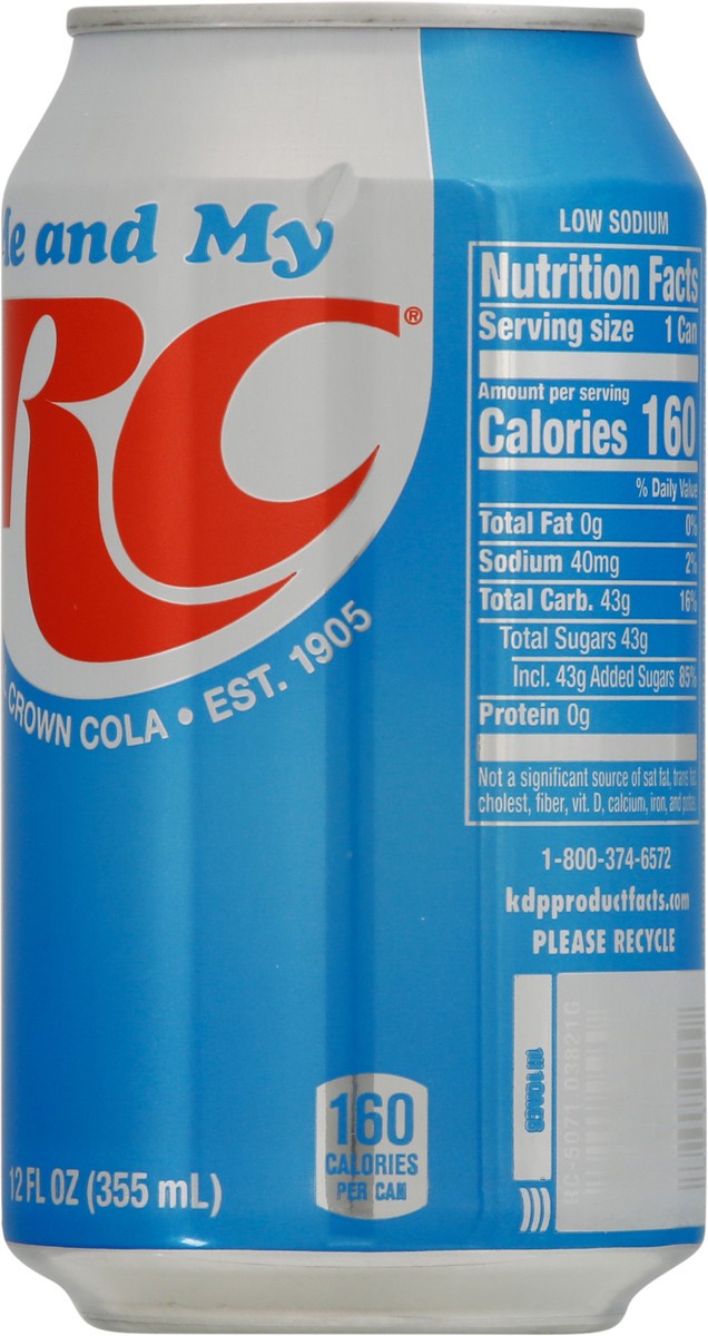 slide 13 of 13, RC Cola Cola - 12 fl oz, 6 ct; 12 fl oz