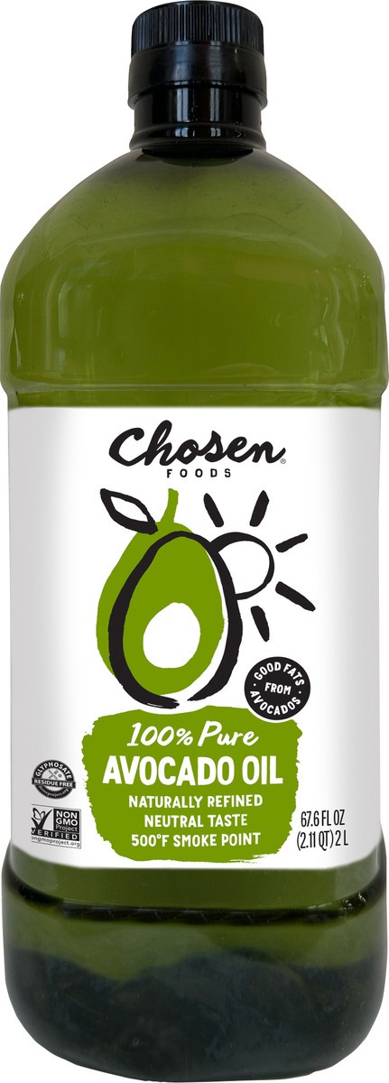slide 8 of 8, Chosen Foods Avocado Oil 67.6 fl Oz, 67.6 fl oz