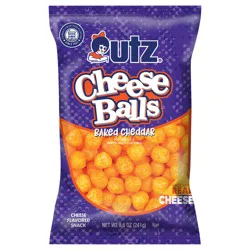 Utz 8.5 oz Utz Cheddar Cheese Balls