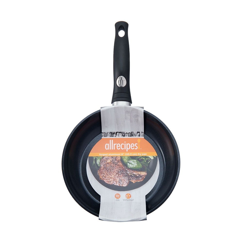 slide 1 of 1, Allrecipes Aluminum And Ceramic Coated Non-Stick Fry Pan, 8 in