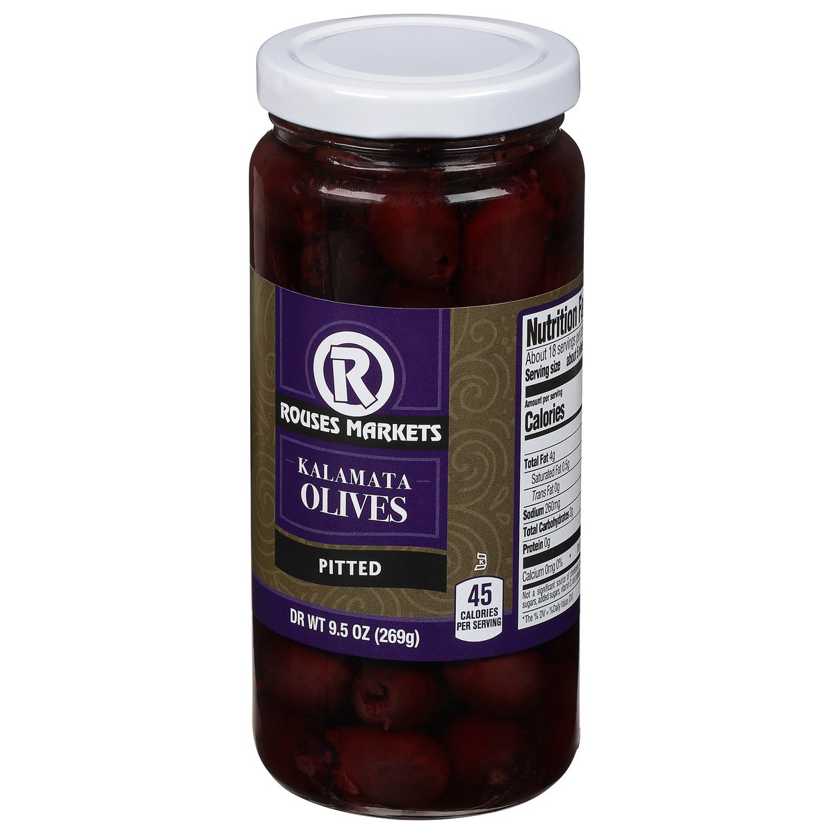 slide 5 of 11, Rouses Markets Kalamata Pitted Kalamata Olives - 9.5 oz, 9.5 oz