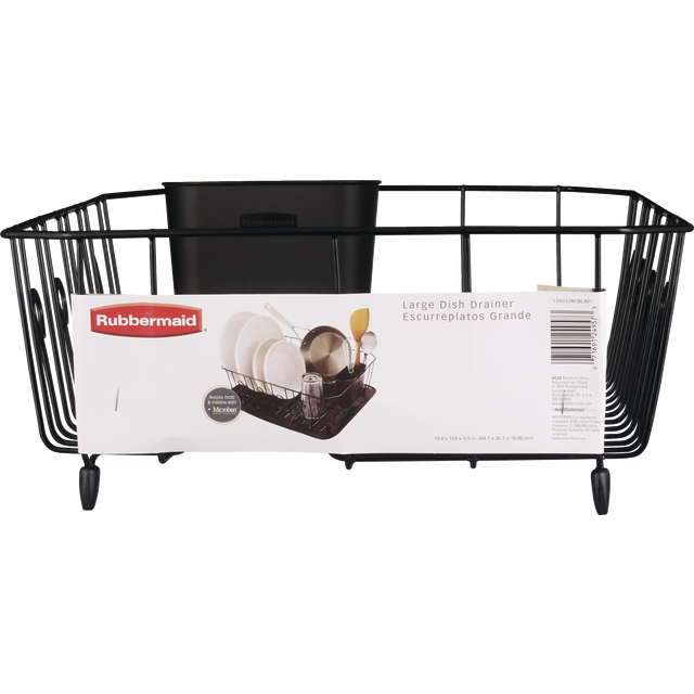slide 1 of 1, Rubbermaid Large Dish Drainer, 1 ct