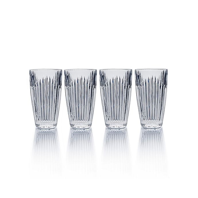 slide 1 of 1, Mikasa Parkside Highball Glasses, 4 ct