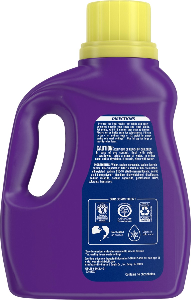 slide 4 of 9, XTRA Tropical Passion, 48 Loads Liquid Laundry Detergent, 57.6 Fl oz, 57.60 fl oz