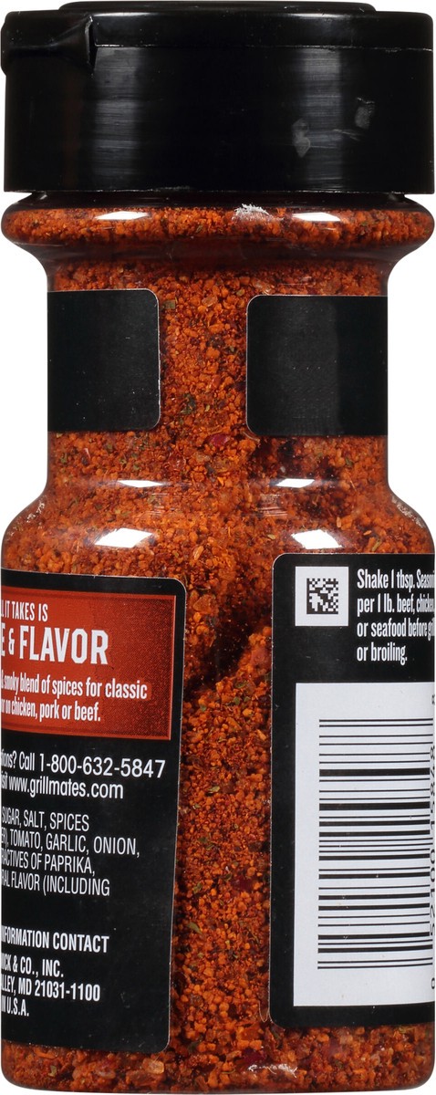 slide 3 of 7, McCormick GRILL MATES Barbecue Seasoning, 3.0 oz, 3 oz