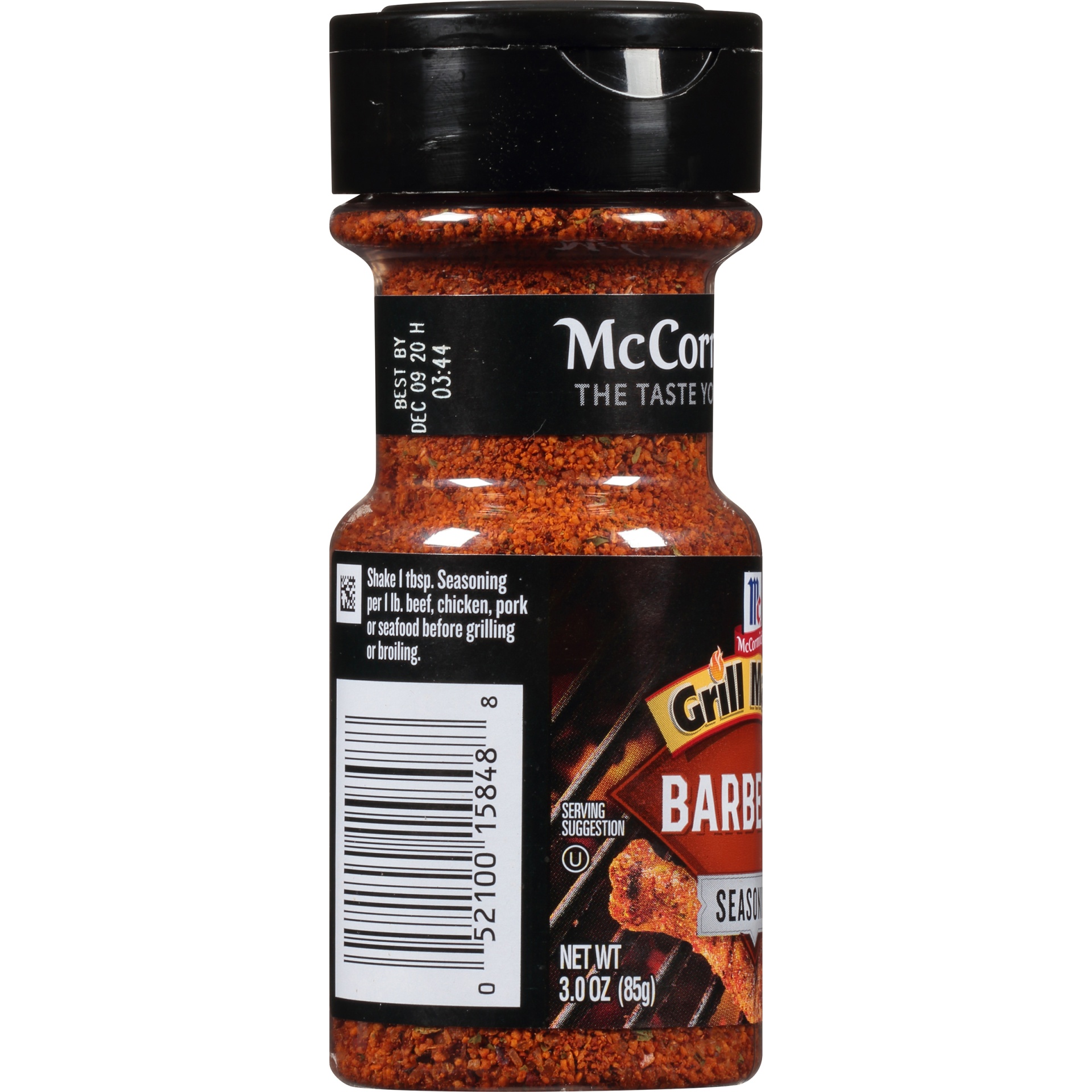 slide 4 of 5, McCormick Grill Mates Barbecue Seasoning, 3 oz