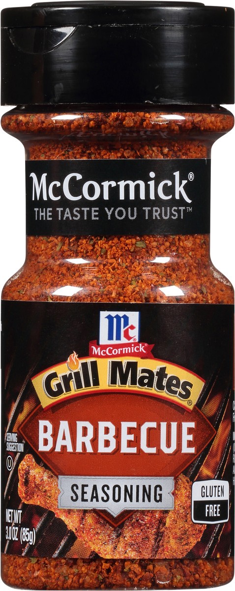 slide 7 of 7, McCormick GRILL MATES Barbecue Seasoning, 3.0 oz, 3 oz