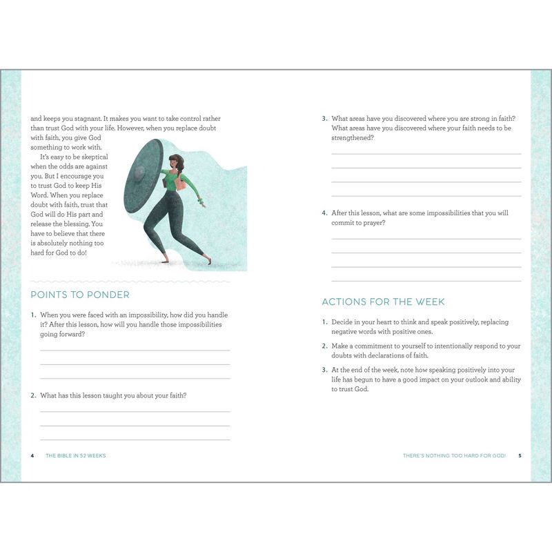 slide 4 of 8, Callisto Media The Bible in 52 Weeks - by Kimberly D Moore (Paperback), 1 ct