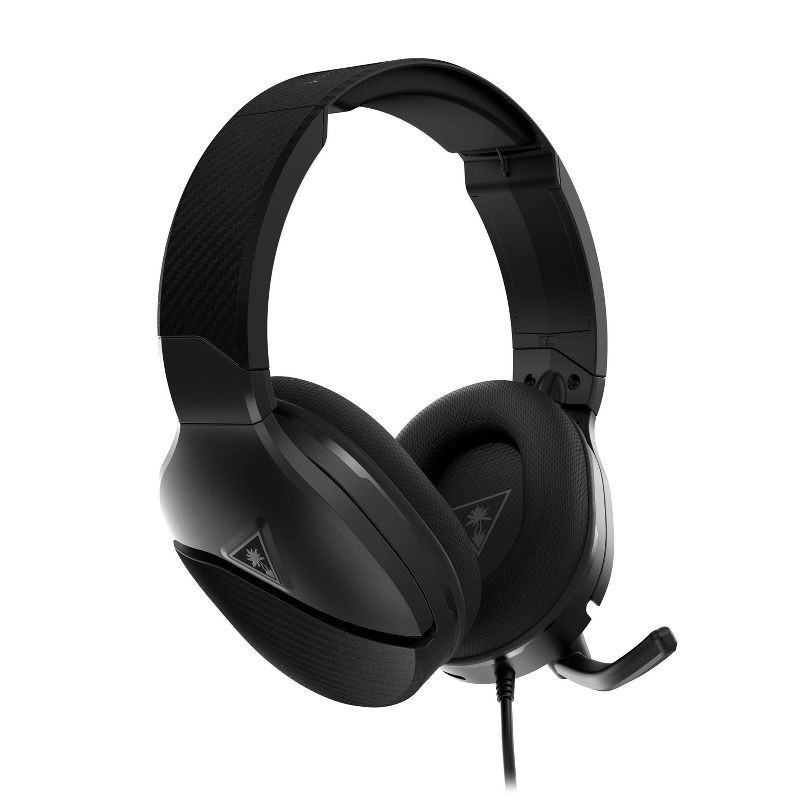 slide 2 of 6, Turtle Beach Recon 200 Gen 2 Wired Gaming Headset for Xbox Series X|S/Xbox One/PlayStation 4/5/Nintendo Switch - Black: Textile Ear Cushions, 1 ct