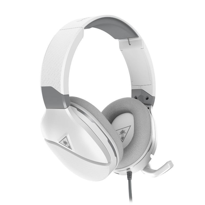 slide 2 of 6, Turtle Beach Recon 200 Gen 2 Wired Gaming Headset for Xbox Series X|S/Xbox One/PlayStation 4/5/Nintendo Switch - White: Textile Ear Cushions, 1 ct