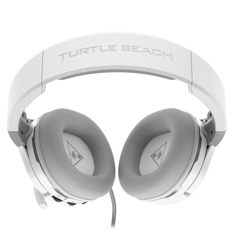 slide 5 of 6, Turtle Beach Recon 200 Gen 2 Wired Gaming Headset for Xbox Series X|S/Xbox One/PlayStation 4/5/Nintendo Switch - White: Textile Ear Cushions, 1 ct
