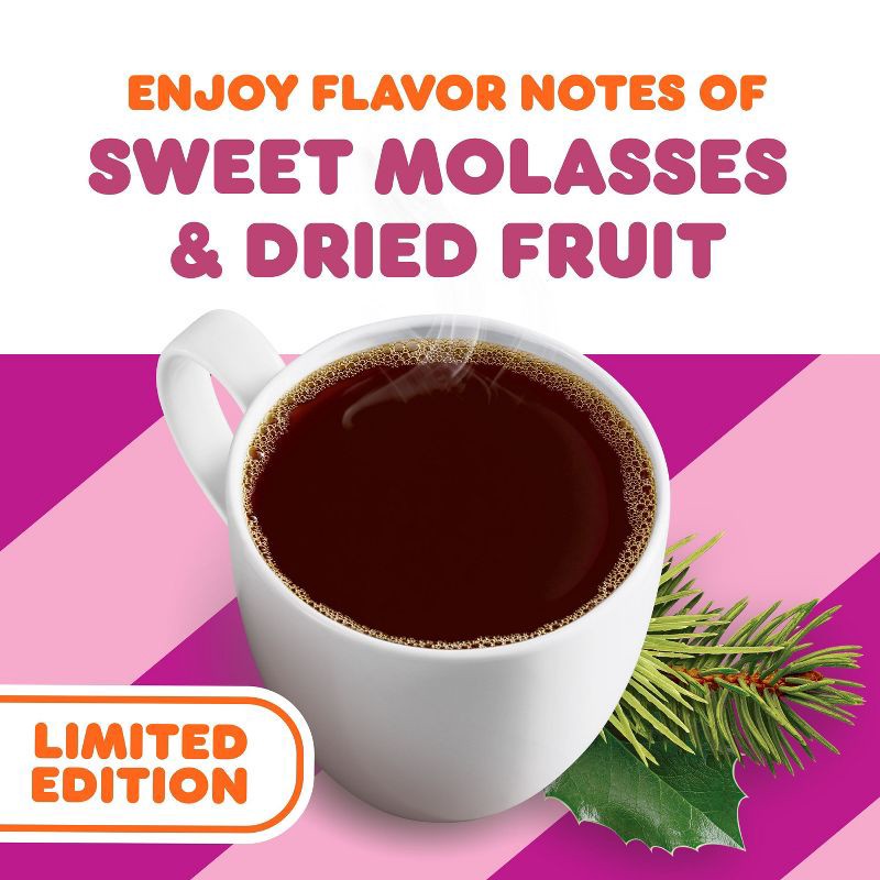 slide 4 of 7, Dunkin' Donuts Dunkin' Holiday Blend Dark Roast Ground Coffee - 11oz, 11 oz
