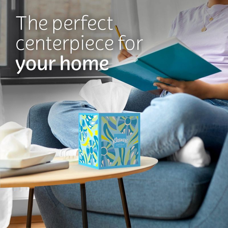 slide 6 of 7, Kleenex Anti-Viral 3-Ply Facial Tissue - 6pk/330ct, 6 ct, 330 ct