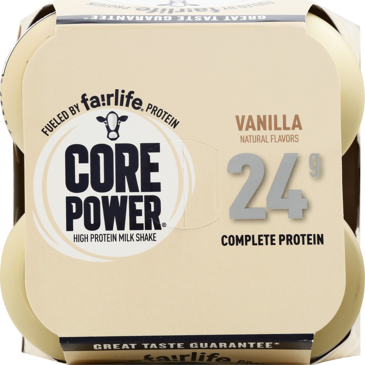 slide 4 of 13, Core Power Vanilla High Protein Milk Shake 4Pk, 32 fl oz