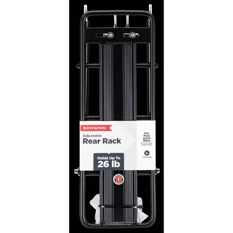 slide 4 of 6, Schwinn Rear Bike Rack - Black, 1 ct