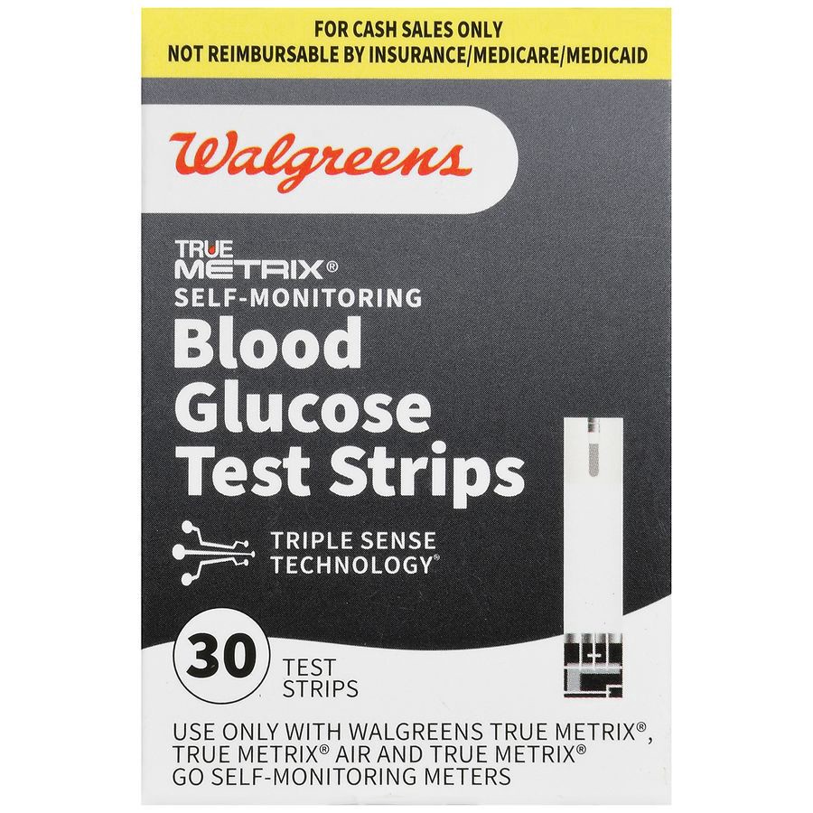 slide 5 of 5, Walgreens True Metrix Test Strips, 30 ct