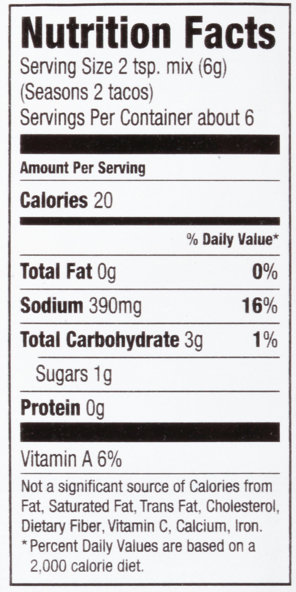 slide 5 of 6, McCormick Hot Taco Seasoning Mix, 1 oz