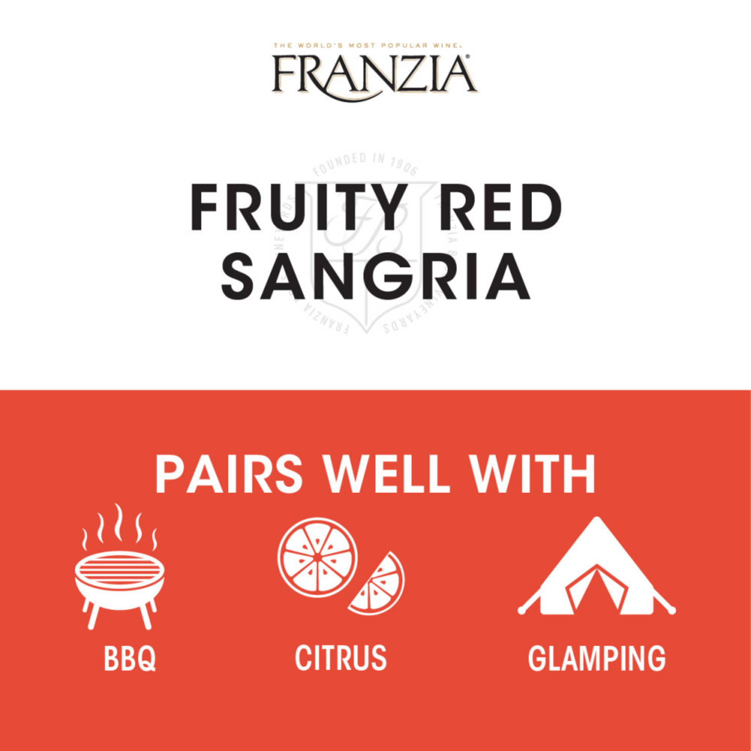 slide 4 of 6, Franzia Fruity Red Sangria 5 l Box, 5 ct