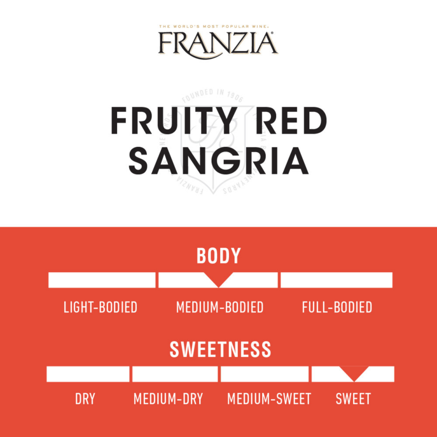 slide 6 of 6, Franzia Fruity Red Sangria 5 l Box, 5 ct