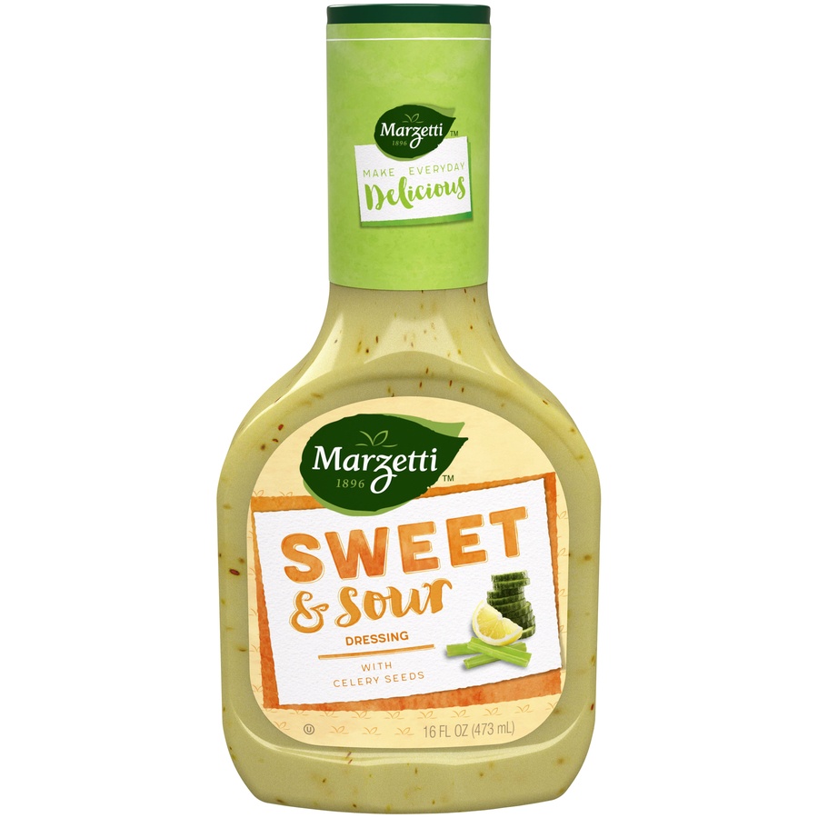 slide 1 of 8, Marzetti Sweet & Sour Dressing, 16 oz