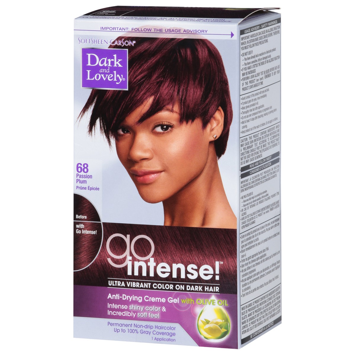 slide 3 of 9, SoftSheen-Carson Dark and Lovely Hair Color, 1 ct