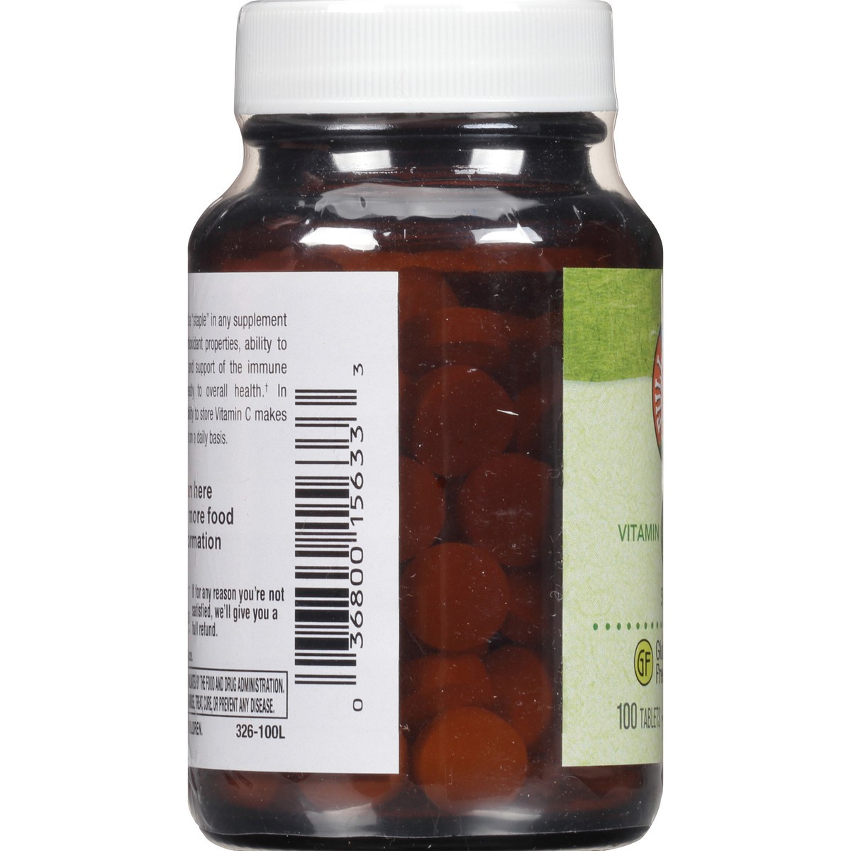 slide 2 of 8, Full Circle Market Vitamin C Tablets, 100 ct