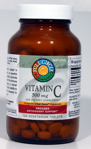 slide 1 of 1, Full Circle Market Vitamin C Tablets, 100 ct