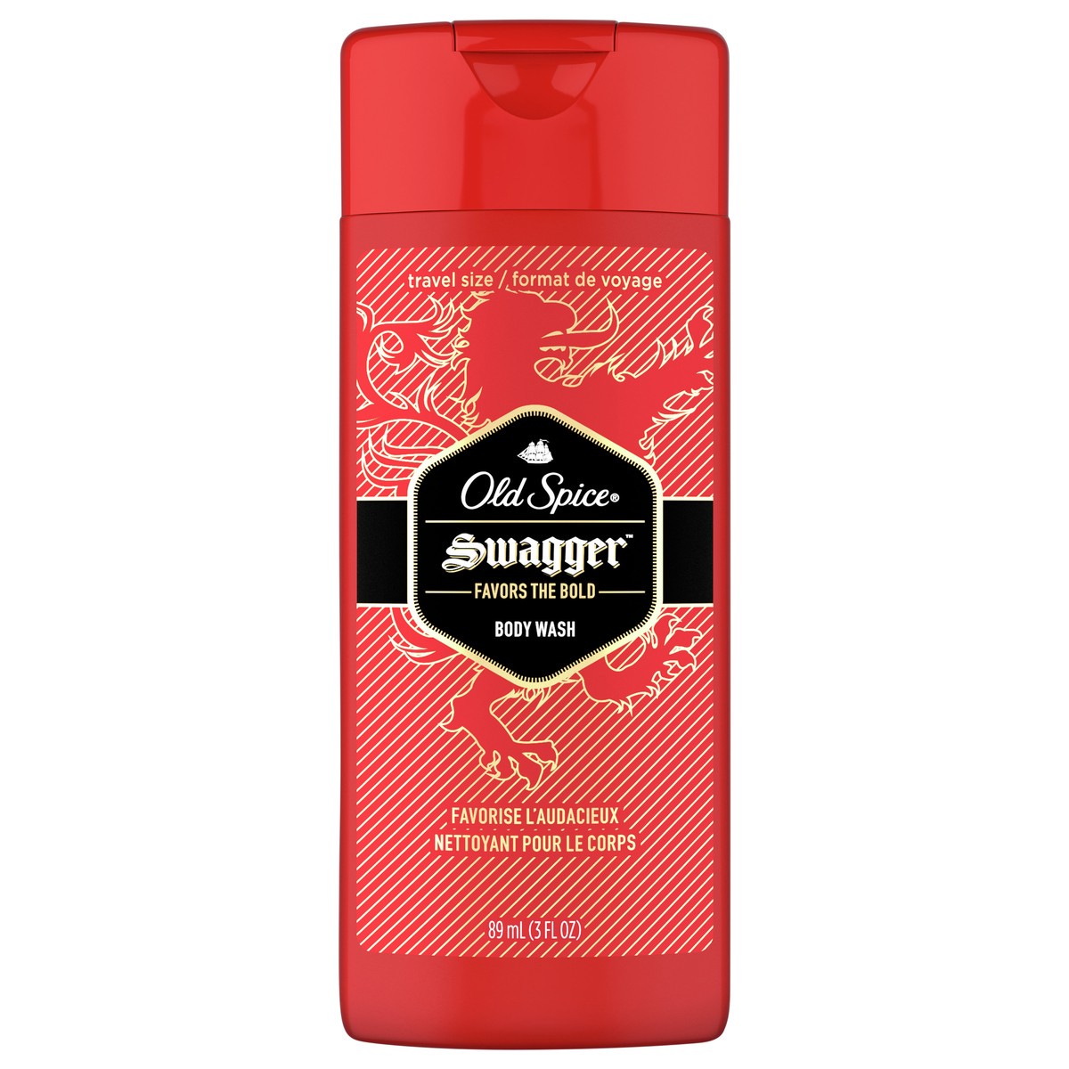 slide 1 of 3, Old Spice Red Collection Swagger Scent Men's Body Wash 3 fl oz, 3 fl oz