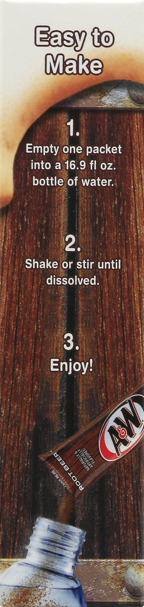 slide 2 of 13, A&W On the Go Sugar Free Root Beer Drink Mix Packets - 6 ct, 6 ct