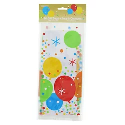 Unique Industries Glitzy Gold Birthday Cello Bags