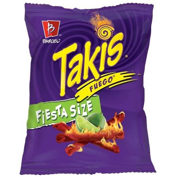 slide 1 of 1, Takis Fuego Fiesta Size Chips, 20 oz