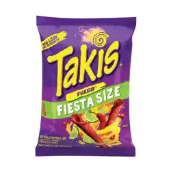 Barcel Takis Fiesta Size Rolled Fuego Tortilla Chips - 20oz