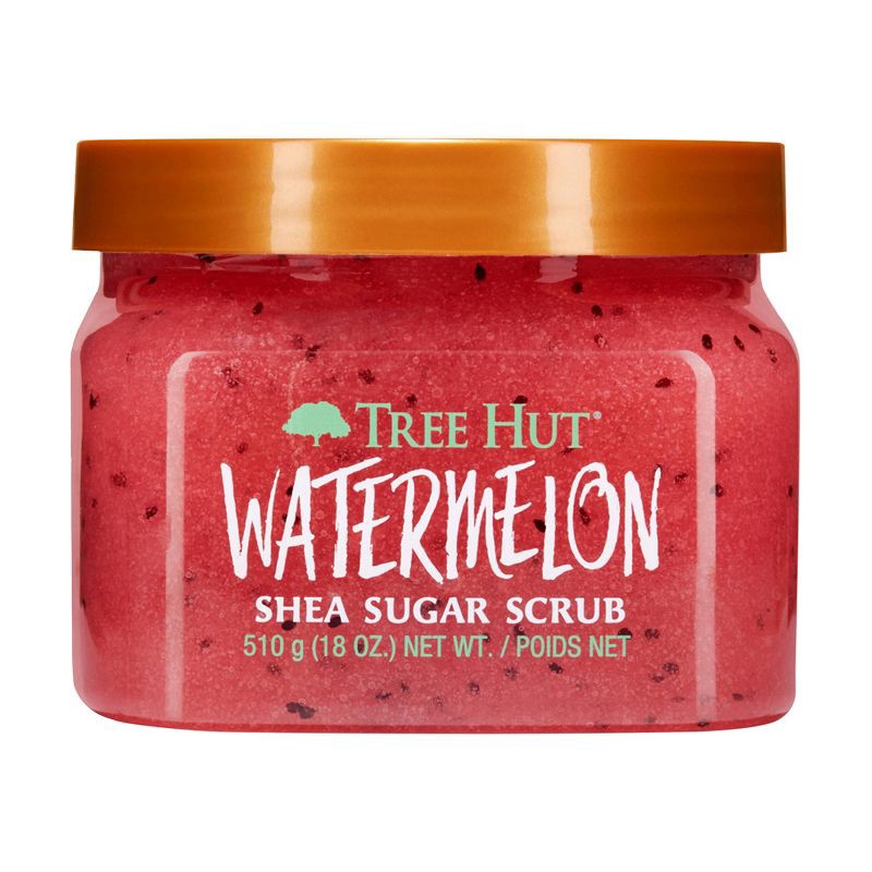 slide 1 of 5, Tree Hut Watermelon Shea Sugar Body Scrub - 18oz, 18 oz