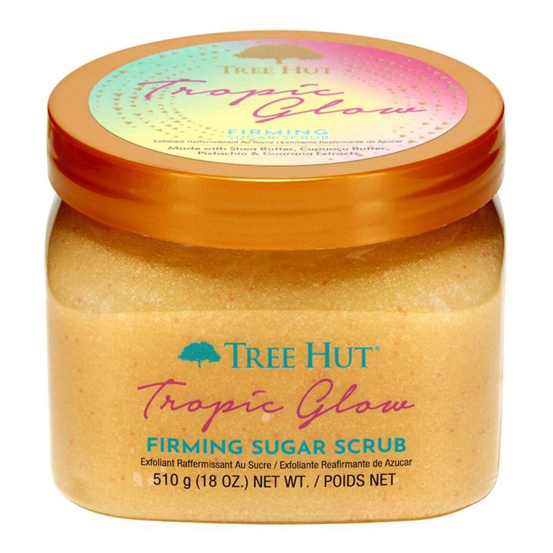 slide 2 of 6, Tree Hut Tropic Glow Shea Sugar Tropical Body Scrub - 18oz, 18 oz