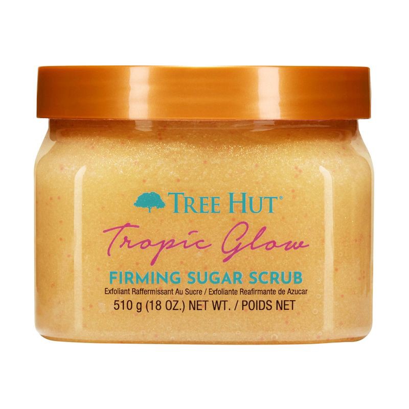 slide 6 of 6, Tree Hut Tropic Glow Shea Sugar Tropical Body Scrub - 18oz, 18 oz