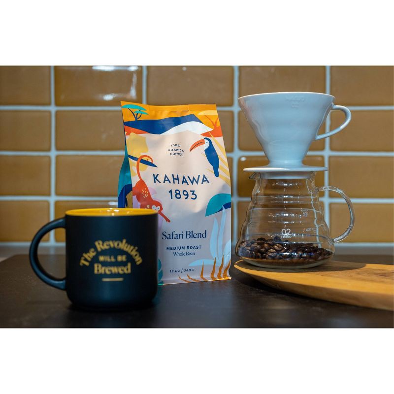 slide 3 of 4, Kahawa 1893 Safari Medium Roast Coffee - 12oz, 12 oz